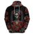 Day of Dead Lady Hoodie Sugar Skull Rose Lady - Wonder Print Shop