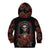 Day of Dead Lady Kid Hoodie Sugar Skull Rose Lady - Wonder Print Shop
