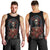 Day of Dead Lady Men Tank Top Sugar Skull Rose Lady - Wonder Print Shop