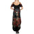 Day of Dead Lady Summer Maxi Dress Sugar Skull Rose Lady - Wonder Print Shop