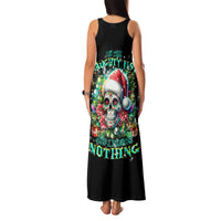 Christmas Skull Family Matching Tank Maxi Dress and Hawaiian Shirt On The Naughty List I Regret Nothing - Wonder Print Shop