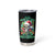 Christmas Skull Tumbler Cup On The Naughty List I Regret Nothing - Wonder Print Shop
