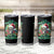 Christmas Skull Tumbler Cup On The Naughty List I Regret Nothing - Wonder Print Shop