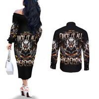 demon-skull-couples-matching-off-the-shoulder-long-sleeve-dress-and-long-sleeve-button-shirt-one-day-i-gonna-say-fuck-it-all