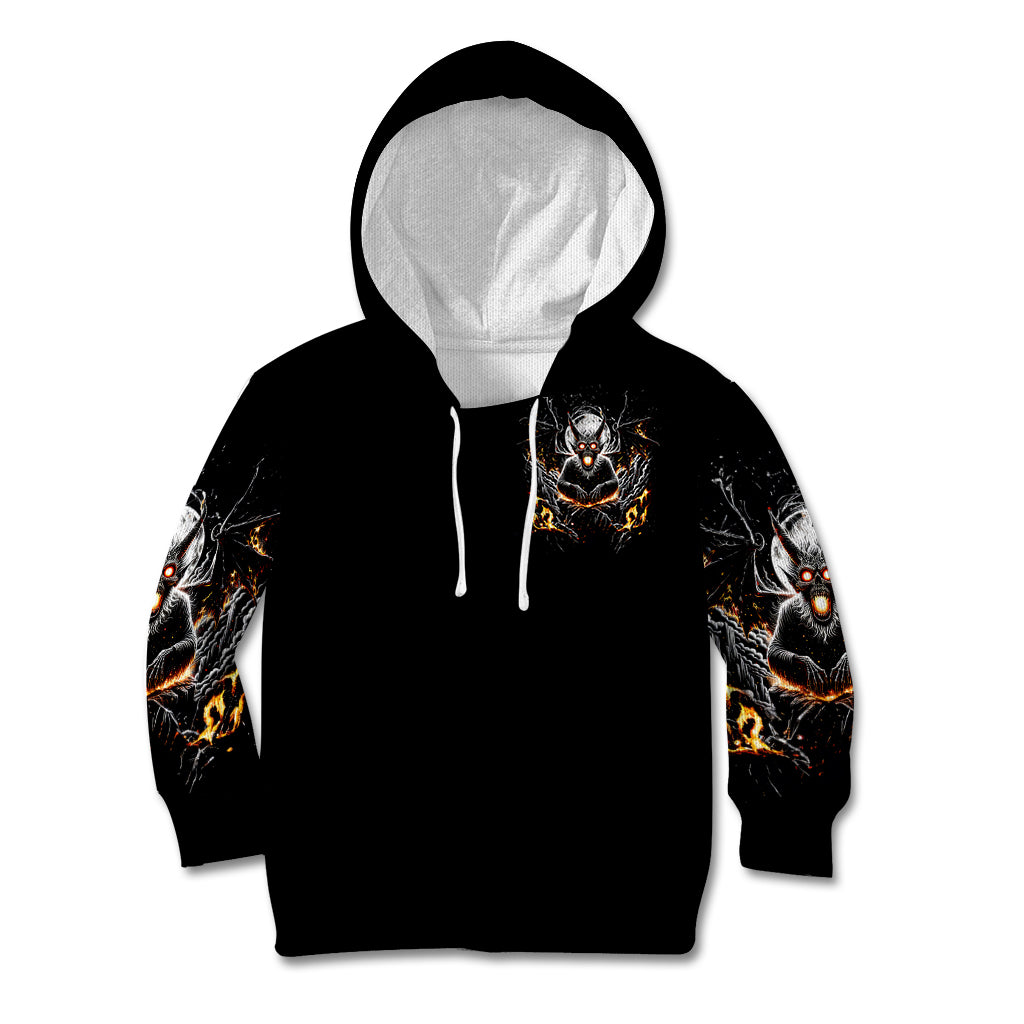 Demon Skull Kid Hoodie One Day I Gonna Say Fuck It All - Wonder Print Shop