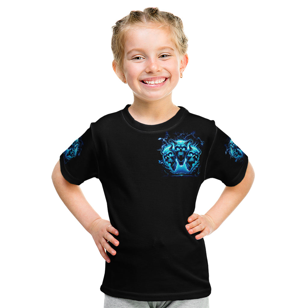 Demon Skull Kid T Shirt One Day I Gonna Say Fuck It All - Wonder Print Shop