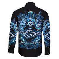 Thunder Skull Family Matching Tank Maxi Dress and Hawaiian Shirt You My Friend Should Have Been Swallowed - Wonder Print Shop