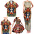 Day of Dead Lady Family Matching Tank Maxi Dress and Hawaiian Shirt Sugar Skull Field Rose Lady - Wonder Print Shop