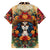 Day of Dead Lady Hawaiian Shirt Sugar Skull Field Rose Lady - Wonder Print Shop