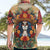 Day of Dead Lady Hawaiian Shirt Sugar Skull Field Rose Lady - Wonder Print Shop