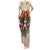 Day of Dead Lady Tank Maxi Dress Sugar Skull Field Rose Lady - Wonder Print Shop