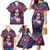 Day of Dead Lady Family Matching Mermaid Dress and Hawaiian Shirt Sugar Skull Field Rose Lady - Wonder Print Shop