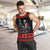 Christmas Skull Men Tank Top Santa Skull Prepairing For Christmas - Wonder Print Shop