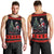 Christmas Skull Men Tank Top Santa Skull Prepairing For Christmas - Wonder Print Shop