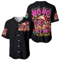Christmas Skull Baseball Jersey Christmas Tree Skull - Wonder Print Shop