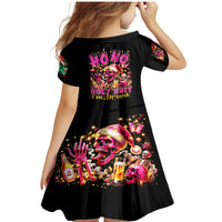 Christmas Skull Family Matching Mermaid Dress and Hawaiian Shirt Christmas Tree Skull - Wonder Print Shop