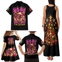 Christmas Skull Family Matching Tank Maxi Dress and Hawaiian Shirt Christmas Tree Skull - Wonder Print Shop