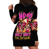 Christmas Skull Hoodie Dress Christmas Tree Skull - Wonder Print Shop