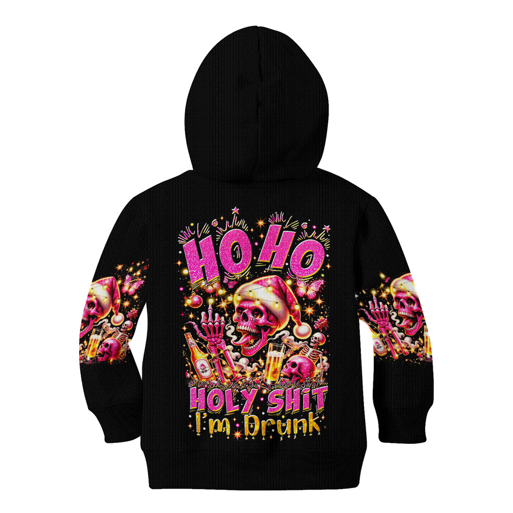 Christmas Skull Kid Hoodie Christmas Tree Skull - Wonder Print Shop