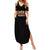 Christmas Skull Summer Maxi Dress Christmas Tree Skull - Wonder Print Shop