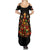 Christmas Skull Summer Maxi Dress Christmas Tree Skull - Wonder Print Shop