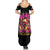 Christmas Skull Summer Maxi Dress Ho Ho Holy Shit I'm Drink - Wonder Print Shop