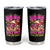 Christmas Skull Tumbler Cup Ho Ho Holy Shit I'm Drink - Wonder Print Shop