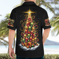 Christmas Sugar Skull Hawaiian Shirt Christmas Tree Sugar Skull - Wonder Print Shop