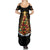 Christmas Sugar Skull Summer Maxi Dress Christmas Tree Sugar Skull - Wonder Print Shop