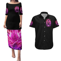 Thunder Skull Couples Matching Puletasi Dress and Hawaiian Shirt I May Be Not Perfect But At Least I'm Not You - Wonder Print Shop