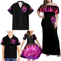 Thunder Skull Family Matching Off Shoulder Maxi Dress and Hawaiian Shirt I May Be Not Perfect But At Least I'm Not You - Wonder Print Shop