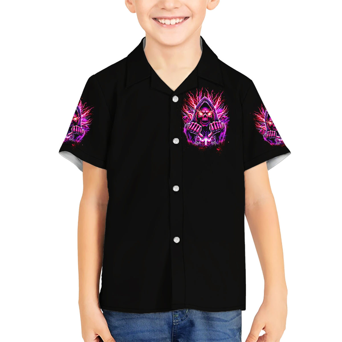 Thunder Skull Kid Hawaiian Shirt I May Be Not Perfect But At Least I'm Not You - Wonder Print Shop