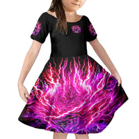 Thunder Skull Kid Short Sleeve Dress I May Be Not Perfect But At Least I'm Not You - Wonder Print Shop
