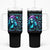 Christmas Skull Girl Tumbler With Handle Warning This Tattooed Girl Does Not Play With Stupid People - Wonder Print Shop