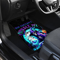 Witch Skull Car Mats You Couldn't Handle Me Even With Intrustions - Wonder Print Shop