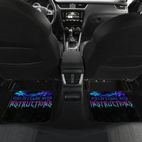 Witch Skull Car Mats You Couldn't Handle Me Even With Intrustions - Wonder Print Shop