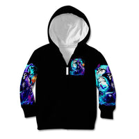 Witch Skull Kid Hoodie You Couldn't Handle Me Even With Intrustions - Wonder Print Shop