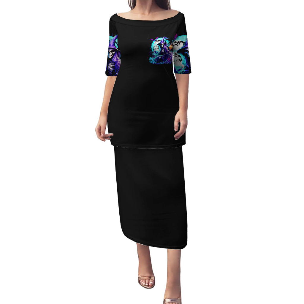 Witch Skull Puletasi You Couldn't Handle Me Even With Intrustions - Wonder Print Shop