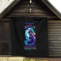 Witch Skull Quilt You Couldn't Handle Me Even With Intrustions - Wonder Print Shop