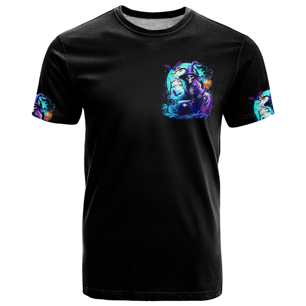 Witch Skull T Shirt You Couldn't Handle Me Even With Intrustions - Wonder Print Shop