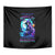 Witch Skull Tapestry You Couldn't Handle Me Even With Intrustions - Wonder Print Shop