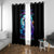 Witch Skull Window Curtain You Couldn't Handle Me Even With Intrustions - Wonder Print Shop