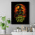 Witch Skull Canvas Wall Art Zero Fucking Given - Wonder Print Shop