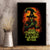Witch Skull Canvas Wall Art Zero Fucking Given - Wonder Print Shop