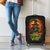 Witch Skull Luggage Cover Zero Fucking Given - Wonder Print Shop
