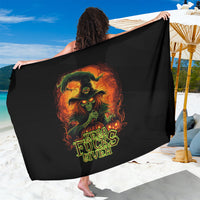 Witch Skull Sarong Zero Fucking Given - Wonder Print Shop