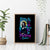 Witch Skull Canvas Wall Art Bitch I'm Not A Princess I'm The Fucking Queen - Wonder Print Shop