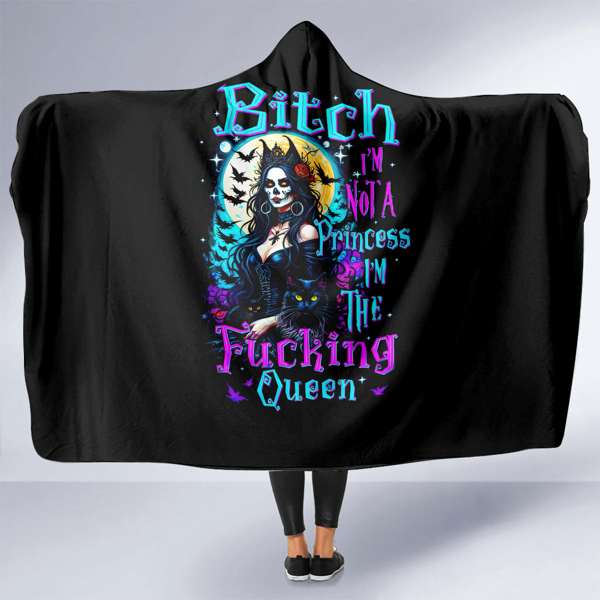 witch-skull-hooded-blanket-bitch-im-not-a-princess-im-the-fucking-queen