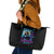 Witch Skull Leather Tote Bag Bitch I'm Not A Princess I'm The Fucking Queen - Wonder Print Shop