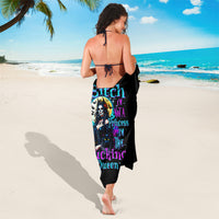 Witch Skull Sarong Bitch I'm Not A Princess I'm The Fucking Queen - Wonder Print Shop